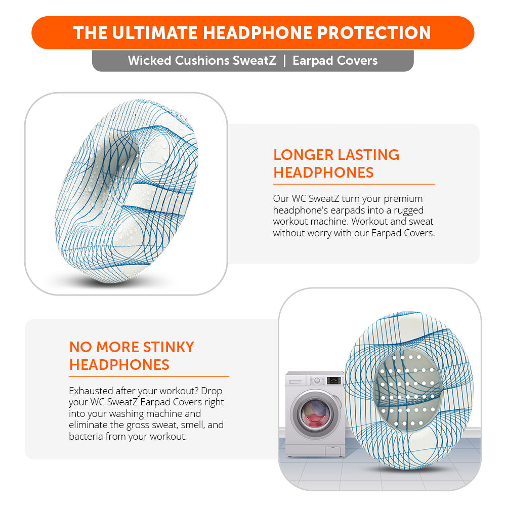 Beats Studio 2 & 3 Earpad Sweat Covers - WC SweatZ Studio